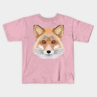 Fox Vector Design Kids T-Shirt